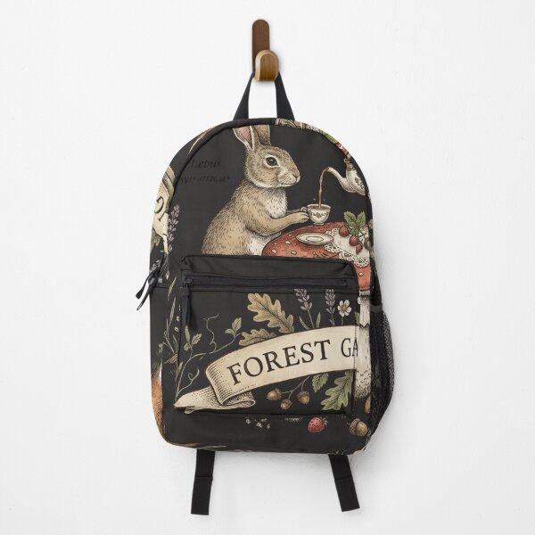 Item preview, Forest Gathering Tea Party Woodland Animals Vintage Cottagecore Whimsy Tee designed and sold by afarkar.