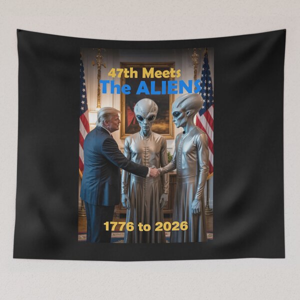 Item preview, 2026 Disclosure - 47th Meets The Aliens designed and sold by DBM Photo Art 1.