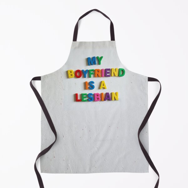 Item preview, Fridge Magnets My Boyfriend is a Lesbian designed and sold by TackyTime.