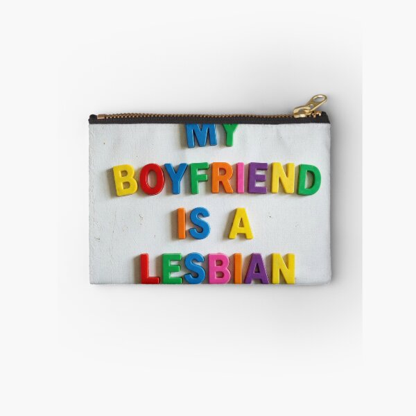 Item preview, Fridge Magnets My Boyfriend is a Lesbian  designed and sold by TackyTime.