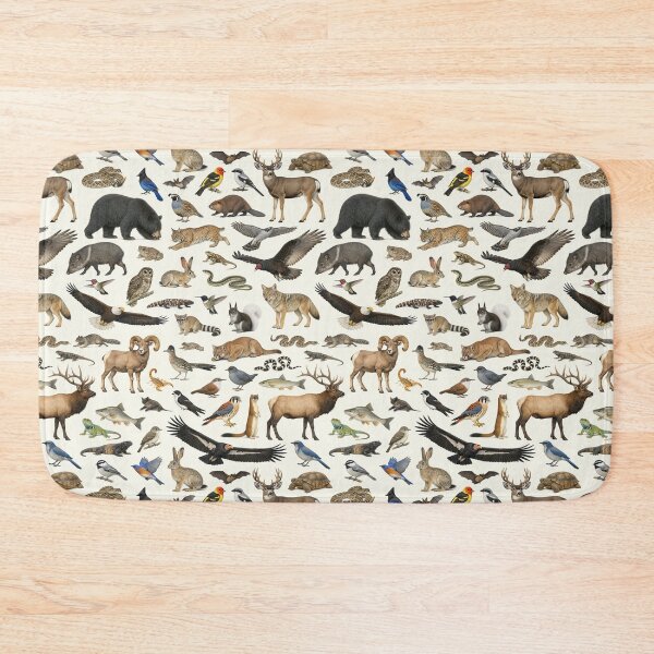 Item preview, Animals of Grand Canyon Retro Style Identification Chart designed and sold by kakarikihill.