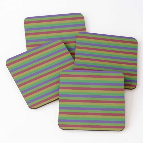 Item preview, Colorful horizontal lines designed and sold by Mint + Midnight.