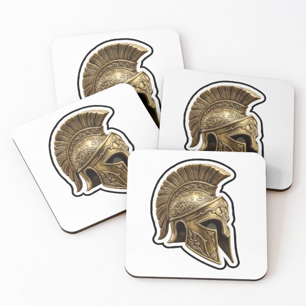 Item preview, Spartan Helmet — Hoplite Warrior Bronze Gold FAS designed and sold by FASAventuras.