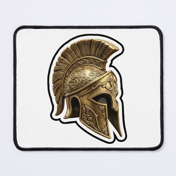 Item preview, Spartan Helmet — Hoplite Warrior Bronze Gold FAS designed and sold by FASAventuras.