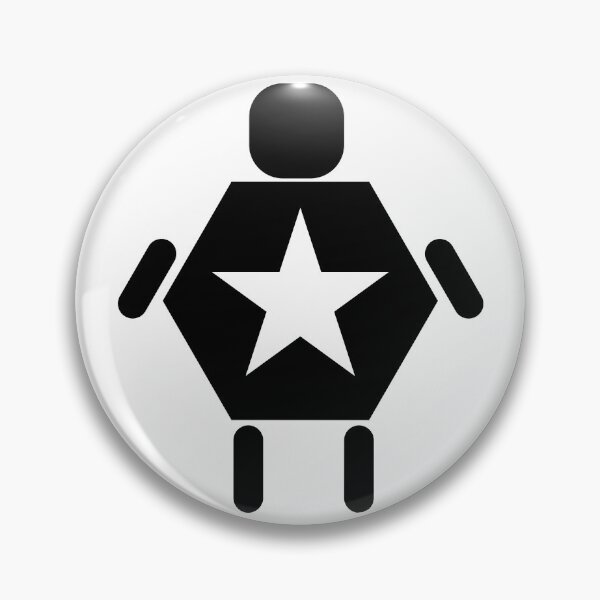 Item preview, Minimalist Star Man Icon – Geometric Abstract Figure Graphic designed and sold by MADBULL7.