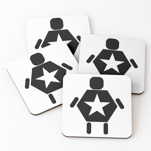 Item preview, Minimalist Star Man Icon – Geometric Abstract Figure Graphic designed and sold by MADBULL7.