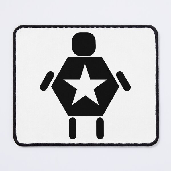 Item preview, Minimalist Star Man Icon – Geometric Abstract Figure Graphic designed and sold by MADBULL7.