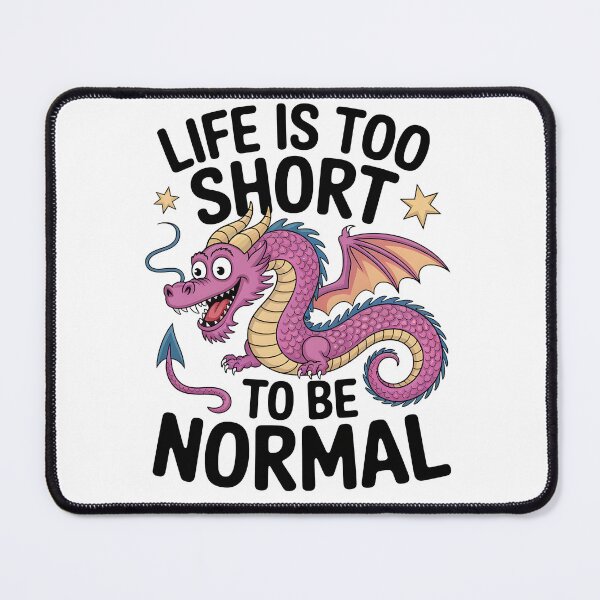 Item preview, Life is too short to be Normal - boho quotes designed and sold by BohoShopHU.