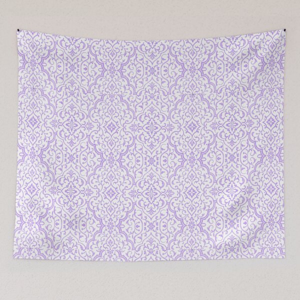 Item preview, Elegant Islamic Arabesque Damask Pattern (V.8w) – Ornamental Seamless Design designed and sold by D-Islamic.