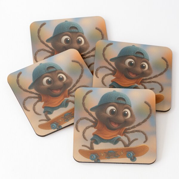 Item preview, Skater Wood Tick designed and sold by Sillytoe.