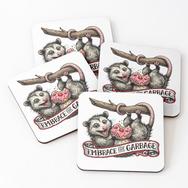 Item preview, Embrace The Garbage Opossum designed and sold by krish-prints.