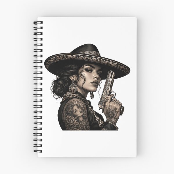 Item preview, “Fatal Beauty: an armed and dangerous woman” designed and sold by CHRIST5000.