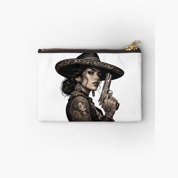 Item preview, “Fatal Beauty: an armed and dangerous woman” designed and sold by CHRIST5000.