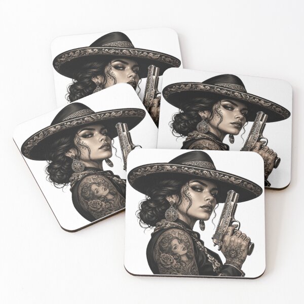 Item preview, “Fatal Beauty: an armed and dangerous woman” designed and sold by CHRIST5000.