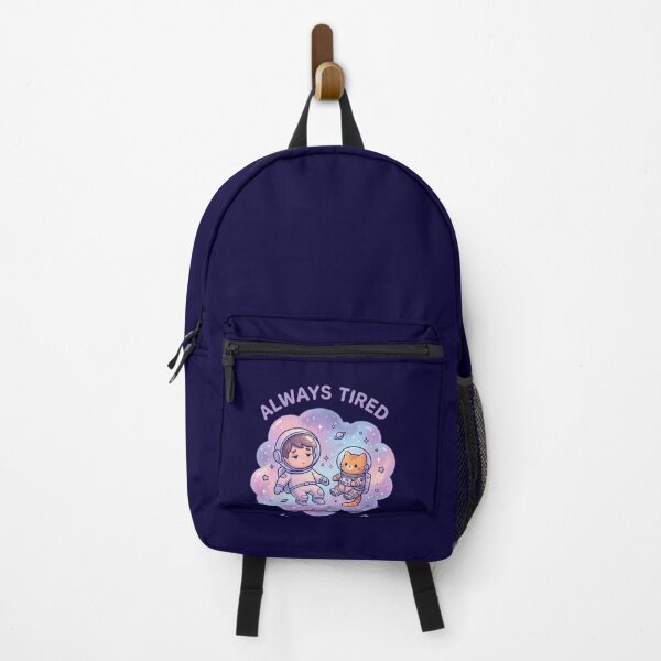 Item preview, Always Tired Even In Space Cute Astronaut Cat designed and sold by MHArtSpace.