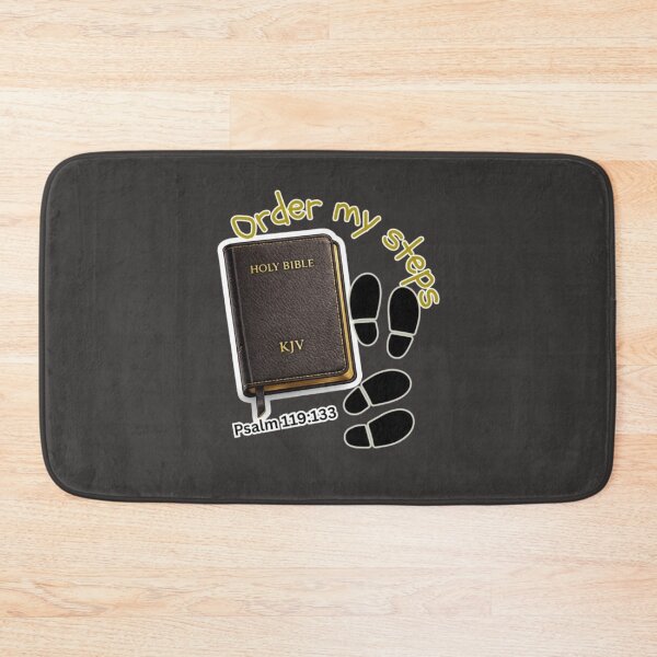 Item preview, Order My Steps, Lord – Christian Scripture for Daily Guidance, Faith & Direction designed and sold by tellit24seven.