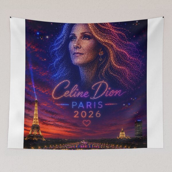 Item preview, Celine Dion — Paris 2026 designed and sold by JcAbstractArt.