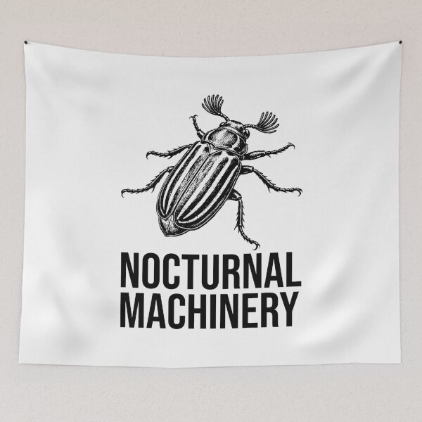 Item preview, Nocturnal Machinery – Ten-Lined June Beetle Entomology Design designed and sold by xndrlab.