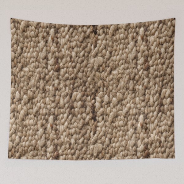 Item preview, Chunky Rustic Wool Macro Textile Pattern designed and sold by frumixart.