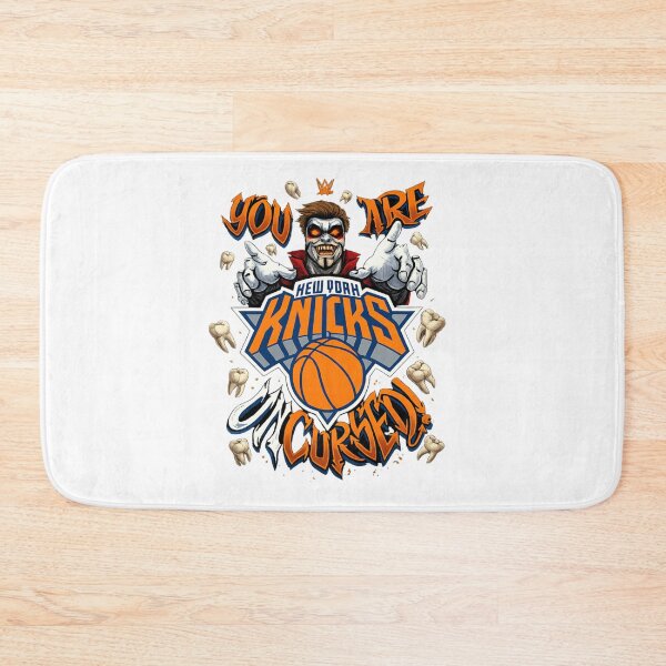 Item preview, New York Knicks Cursed Horror Graphic T-Shirt Design designed and sold by AMIR PRO .