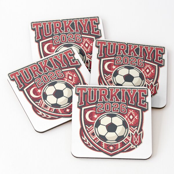 Item preview, Turkiye 2026 Retro Football Fan Crest designed and sold by Saq2000.