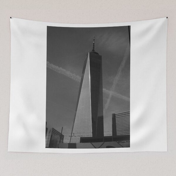 Item preview, Freedom tower with x clouds in the background  designed and sold by JaysUrbanLense.