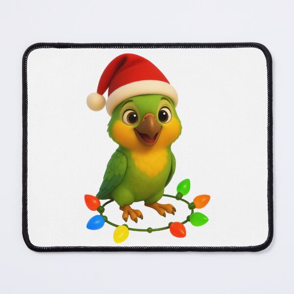 Item preview, Christmas Carolina Parakeet designed and sold by Sillytoe.