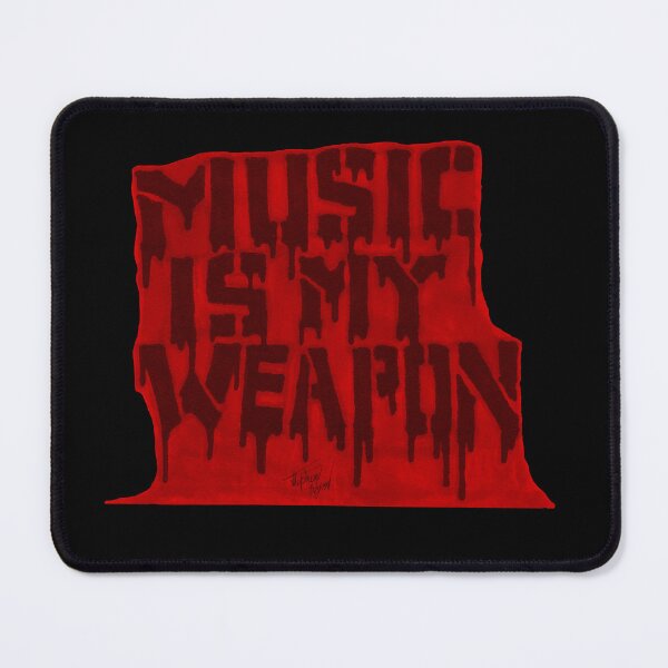 Item preview, Graffiti Music Is My Weapon Red Variant designed and sold by Grimmlar.