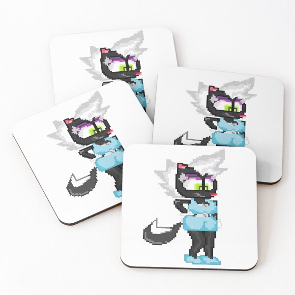 Item preview, Nixsy the Skunk (Scrapped sprite design, Alt Clothes) designed and sold by FoxSeepGames.