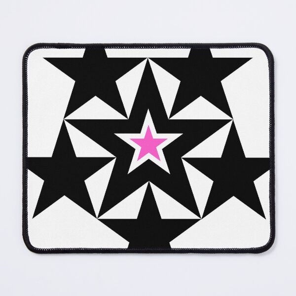 Item preview, Y2K Cyber Goth Star Heart – Opium Aesthetic Geometric Emblem designed and sold by MADBULL7.
