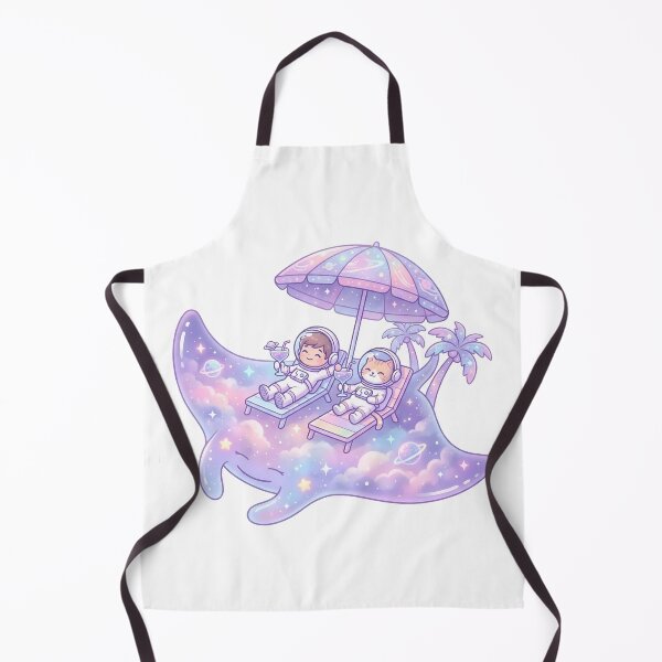 Item preview, Kawaii Cosmic Vacation Astronauts designed and sold by MHArtSpace.