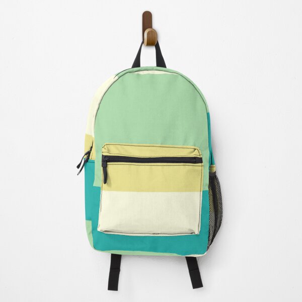 Item preview, Yellow, green & teal horizontal blocks designed and sold by Mint + Midnight.