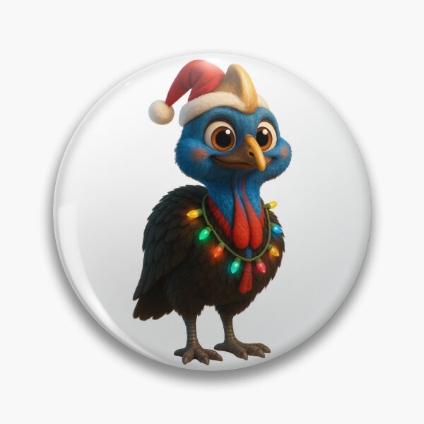 Item preview, Christmas Cassowary designed and sold by Sillytoe.