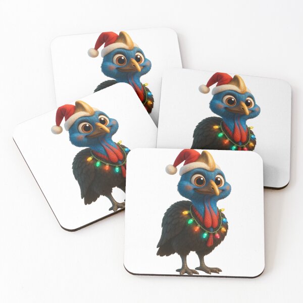 Item preview, Christmas Cassowary designed and sold by Sillytoe.