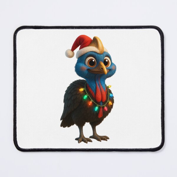Item preview, Christmas Cassowary designed and sold by Sillytoe.