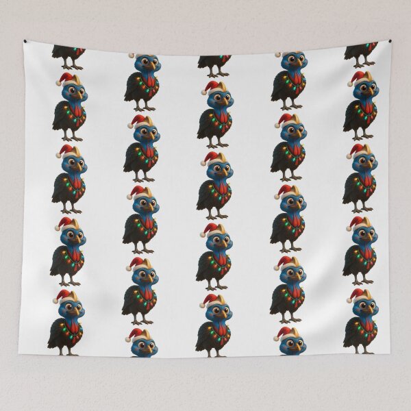 Item preview, Christmas Cassowary designed and sold by Sillytoe.