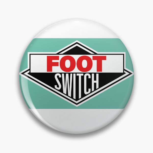 Item preview, Foot Switch Retro Rock Typography Design designed and sold by Libérica Studio.