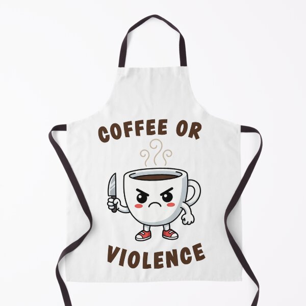 Item preview, Coffee or Violence Funny Angry Cup Meme Graphic designed and sold by InfiniteOrbit.