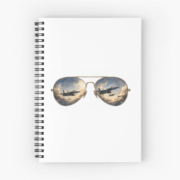 Item preview, Pilot sunglasses with reflected jets designed and sold by aliceinwdld.