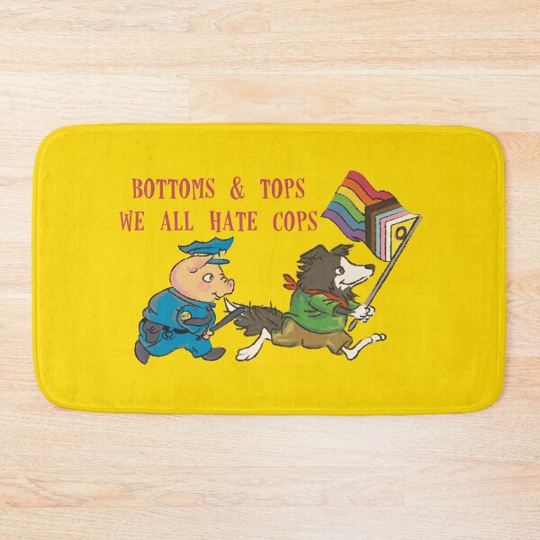 Item preview, bottoms and tops we all hate cops (queer) designed and sold by remerasnerdas.
