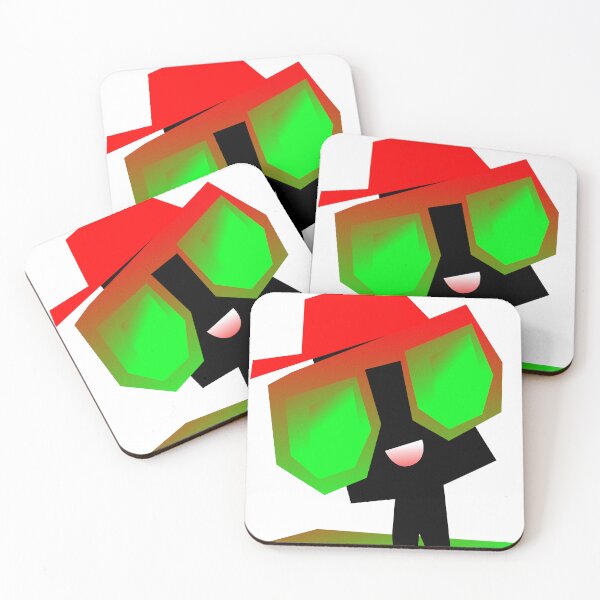 Item preview, Cool Vibing Neon Geometric cartoorn with glasses- Abstract Polygon Art designed and sold by The Nomadic Designs.