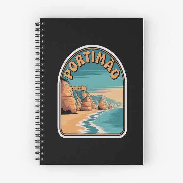 Item preview, Portimão Retro Sticker – Praia da Rocha Algarve Vintage Travel Art designed and sold by stickercuffs.