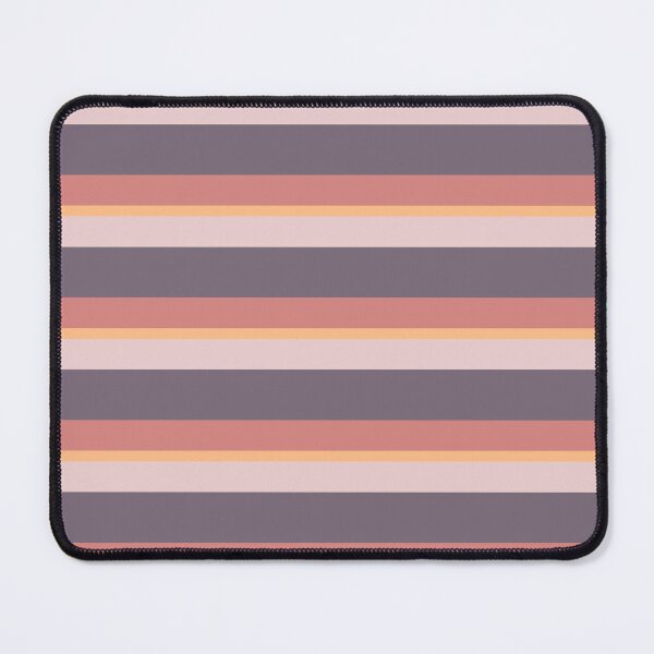 Item preview, Old lavender, pink & orange horizontal lines designed and sold by Mint + Midnight.