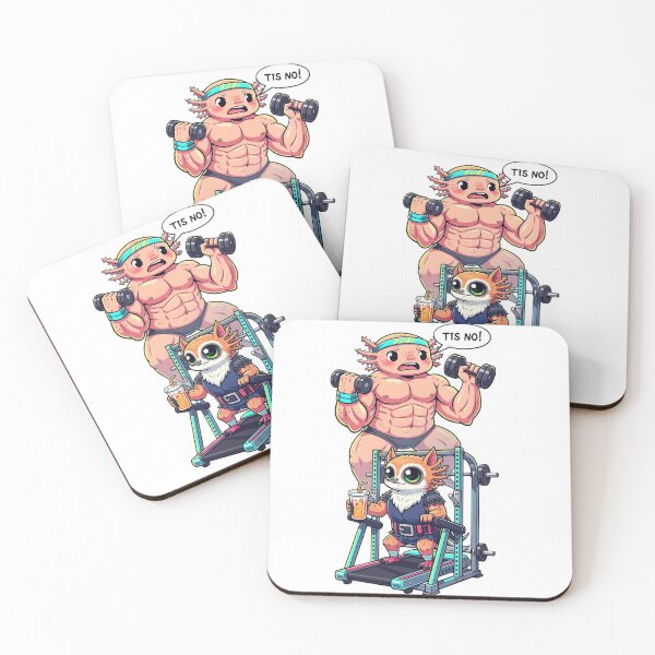 Item preview, Gym team: kawaii animal bodybuilders designed and sold by StampLab1.