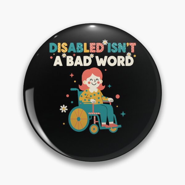 Item preview, Disability Awareness Disabled Isn't A Bad Word designed and sold by LuminOrb.