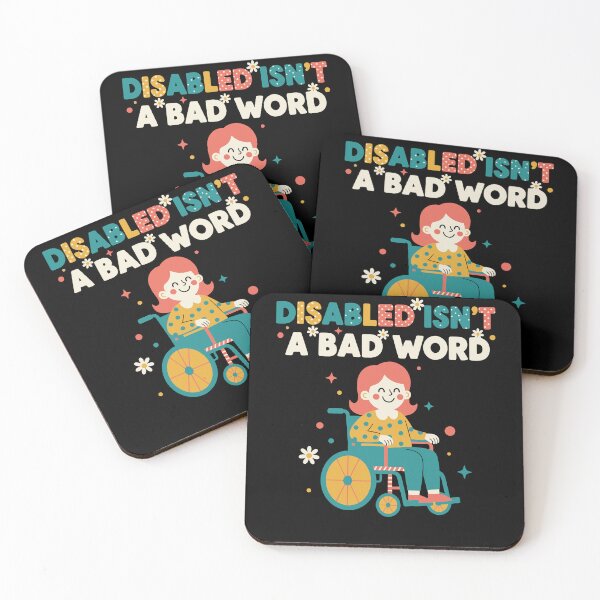 Item preview, Disability Awareness Disabled Isn't A Bad Word designed and sold by LuminOrb.