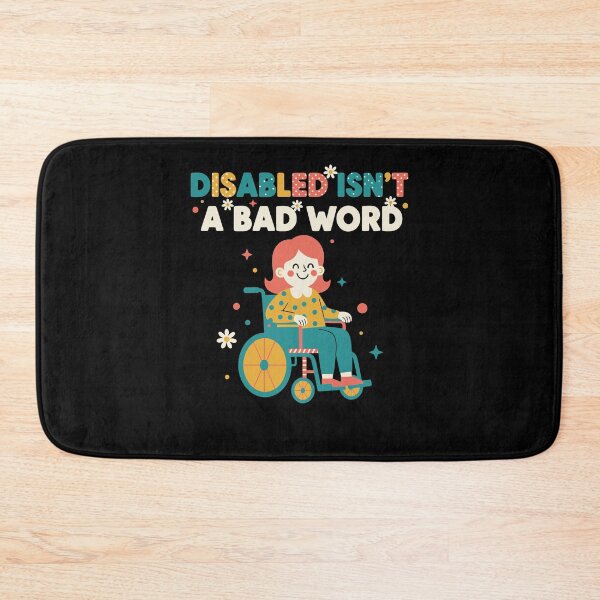 Item preview, Disability Awareness Disabled Isn't A Bad Word designed and sold by LuminOrb.