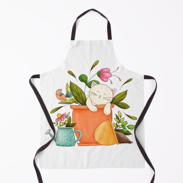 Item preview, Cats and Plants, Bird and Flowers designed and sold by Lavender Mint Graphics.