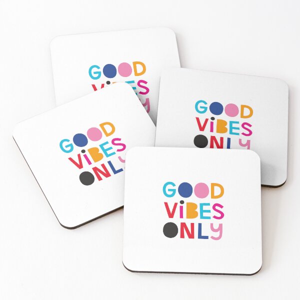 Item preview, Colorful Good Vibes Only Typography designed and sold by CLCCdesigns.