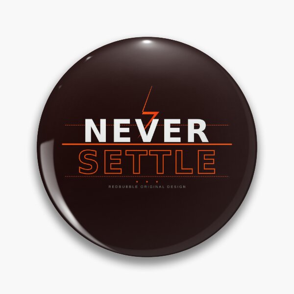 Item preview, Never Settle - Success Mindset designed and sold by simomcse.